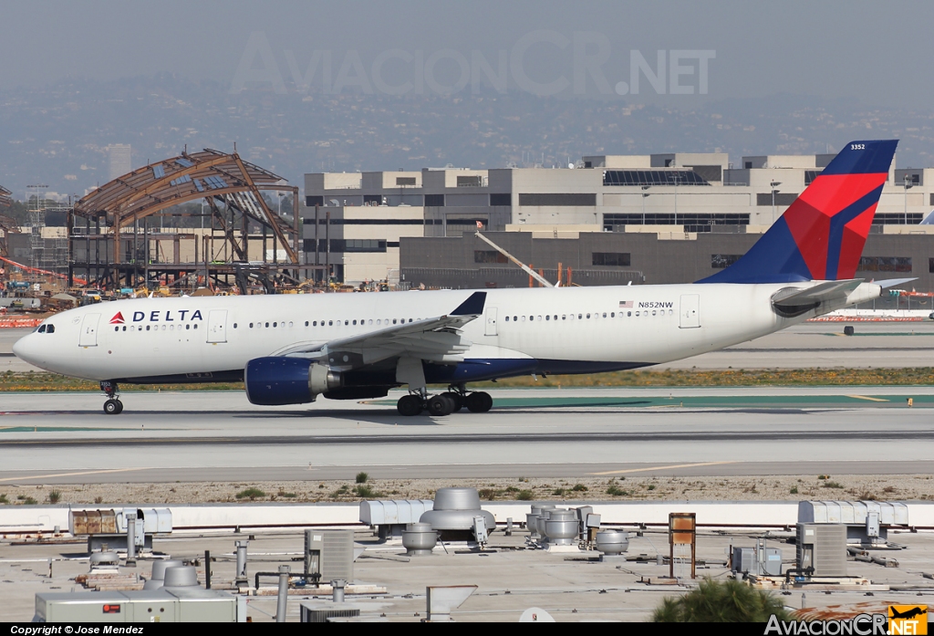 N852NW - Airbus A330-223 - Delta Air Lines