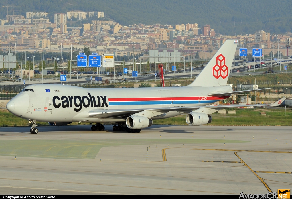 LX-NCV - Boeing 747-4R7F/SCD - Cargolux