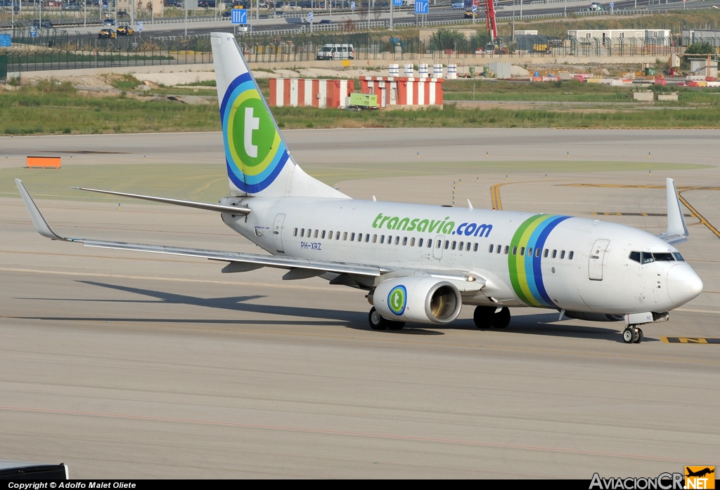 PH-XRZ - Boeing 737-7K2 - Transavia Airlines