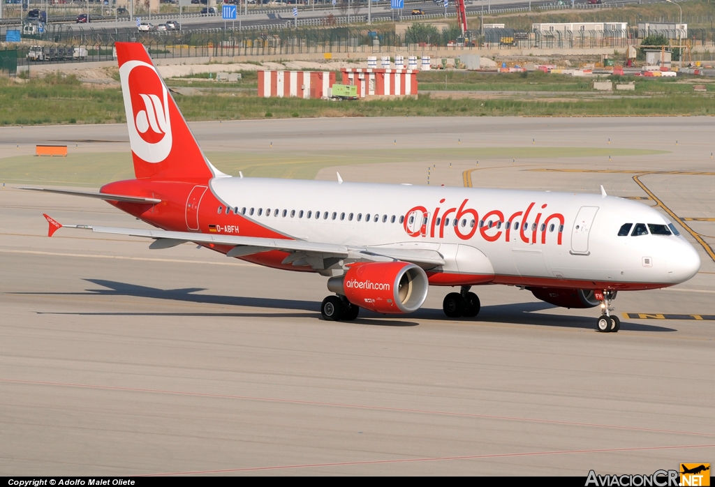 G-ABFH - Airbus A320-214 - Air Berlin