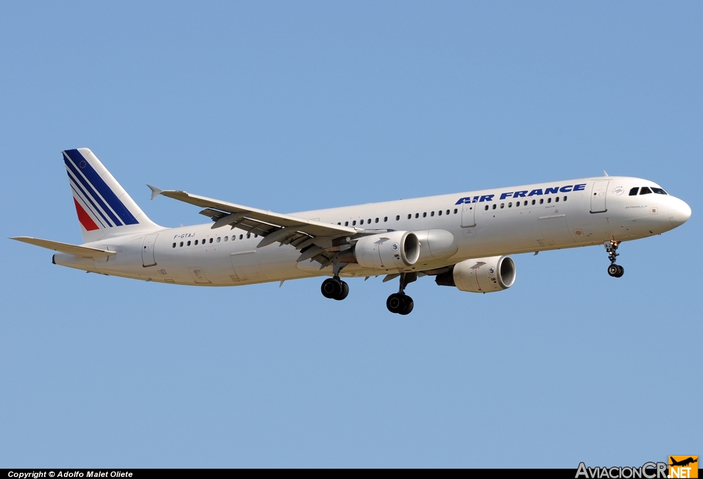 F-GTAJ - Airbus A321-211 - Air France