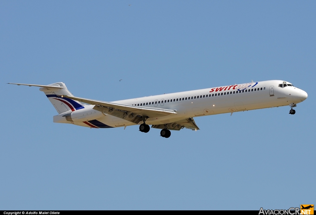 EC-JJS - McDonnell Douglas MD-83 (DC-9-83) - Swiftair SA