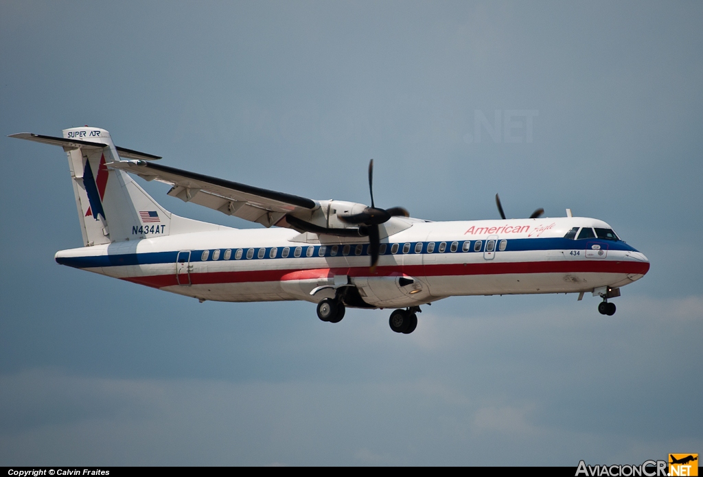 N434AT - Aerospatiale ATR-72 - American Eagle