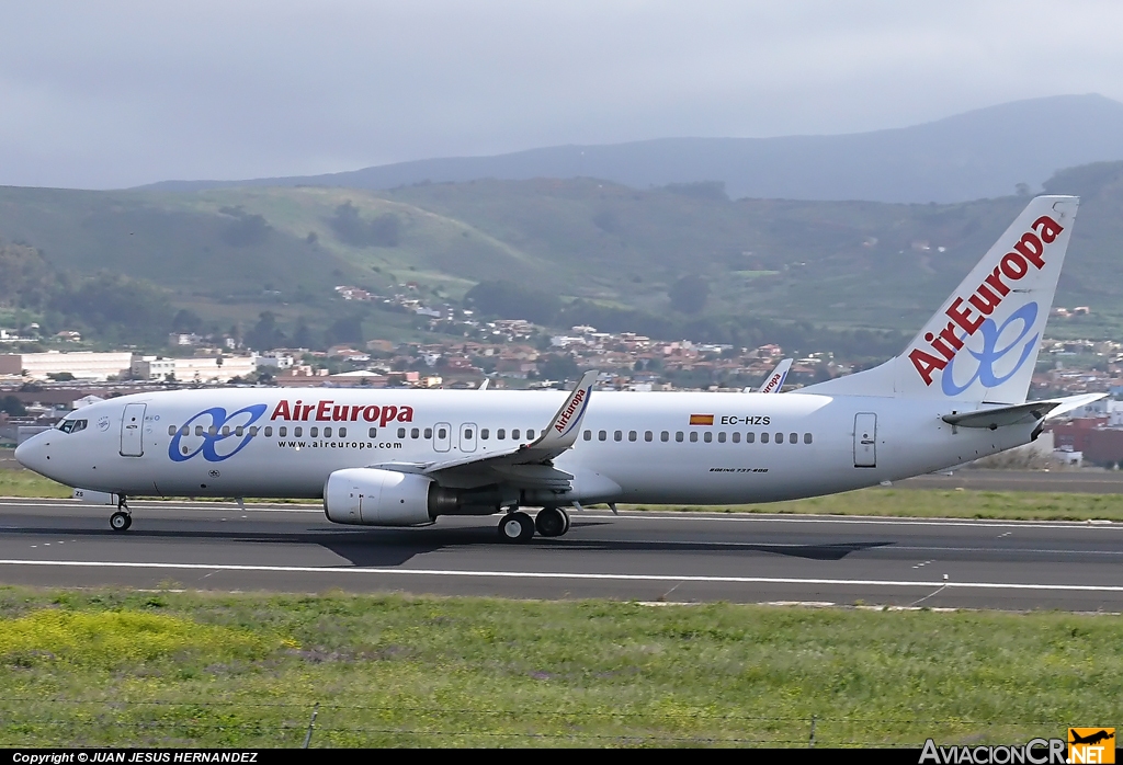 EC-HZS - Boeing 737-86Q - Air Europa