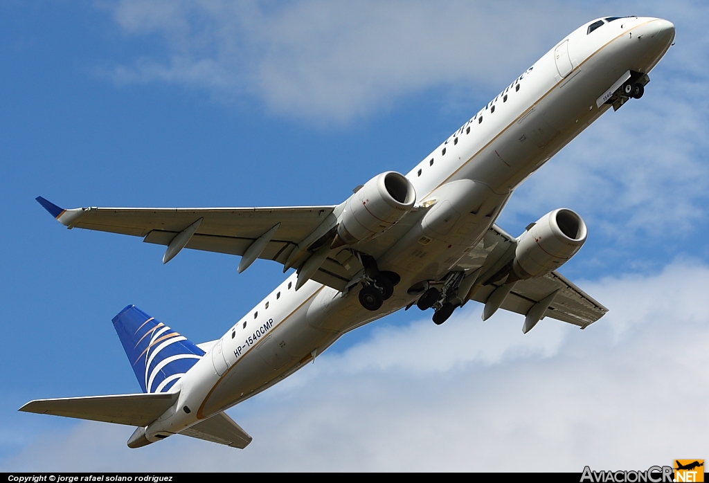 HP-1540CMP - Embraer 190-100IGW - Copa Airlines