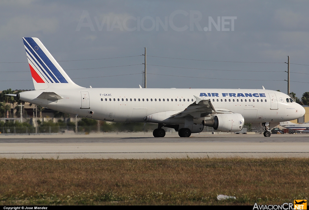 F-GKXC - Airbus A320-214 - Air France