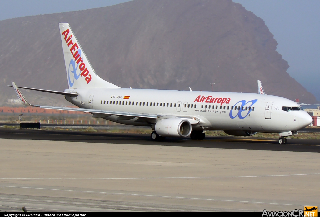 EC-JBK - Boeing 737-85P - Air Europa