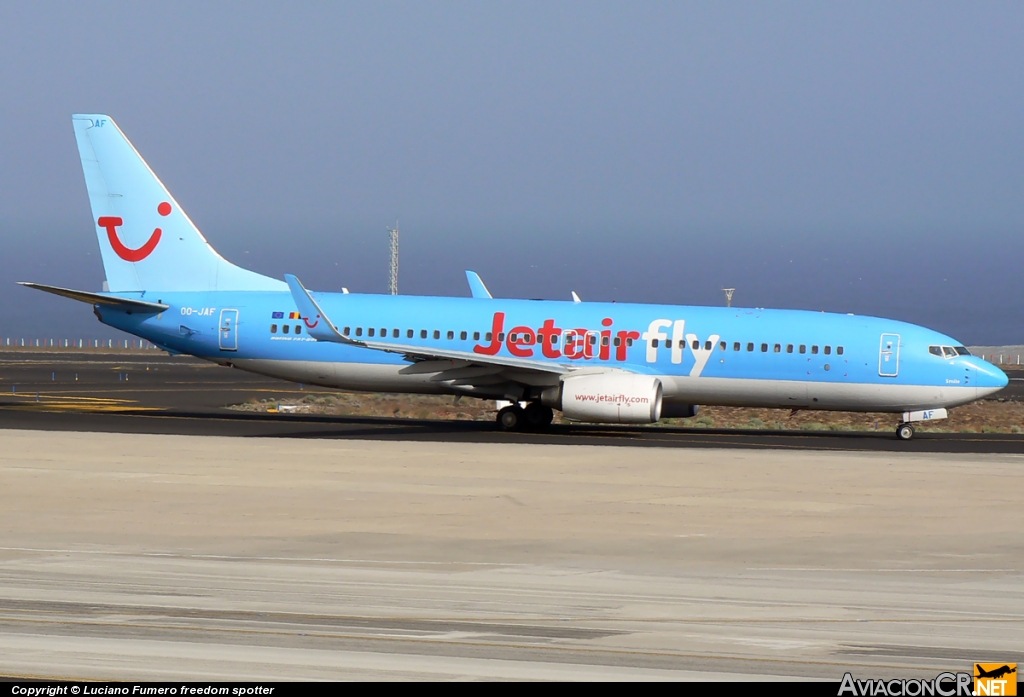 OO-JAF - Boeing 737-8K5 - Jetair Fly