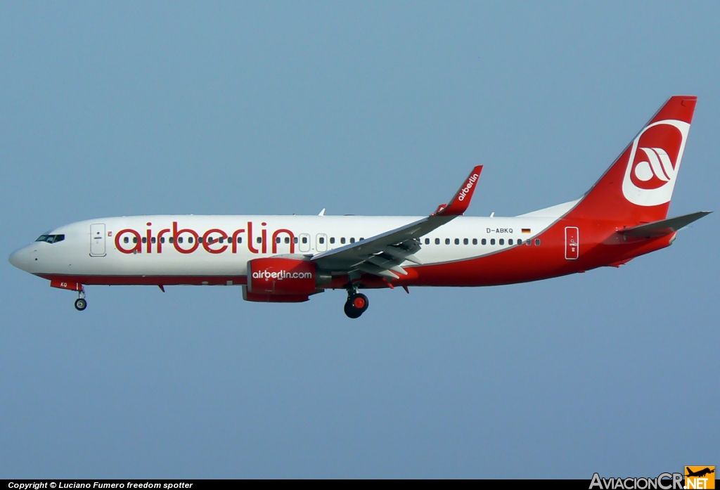 D-ABKQ - Boeing 737-8KJ - Air Berlin