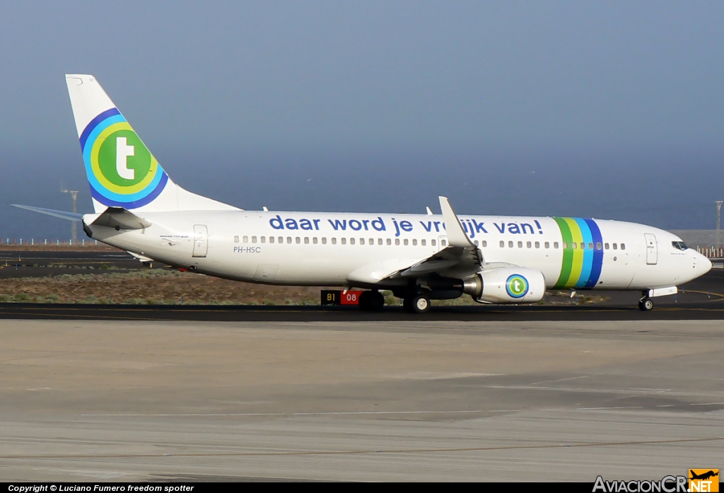 PH-HSC - Boeing 737-8K2 - Transavia Airlines