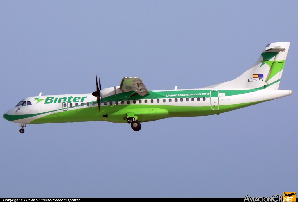 EC-JEV - ATR 72-212A - Binter Canarias