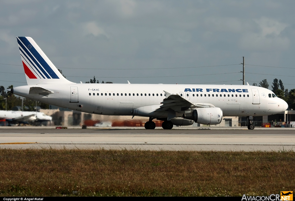 F-GKXC - Airbus A320-214 - Air France