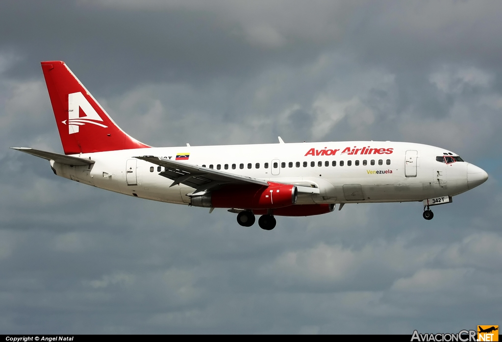 YV342T - Boeing 737-2H4/Adv - Avior Airlines