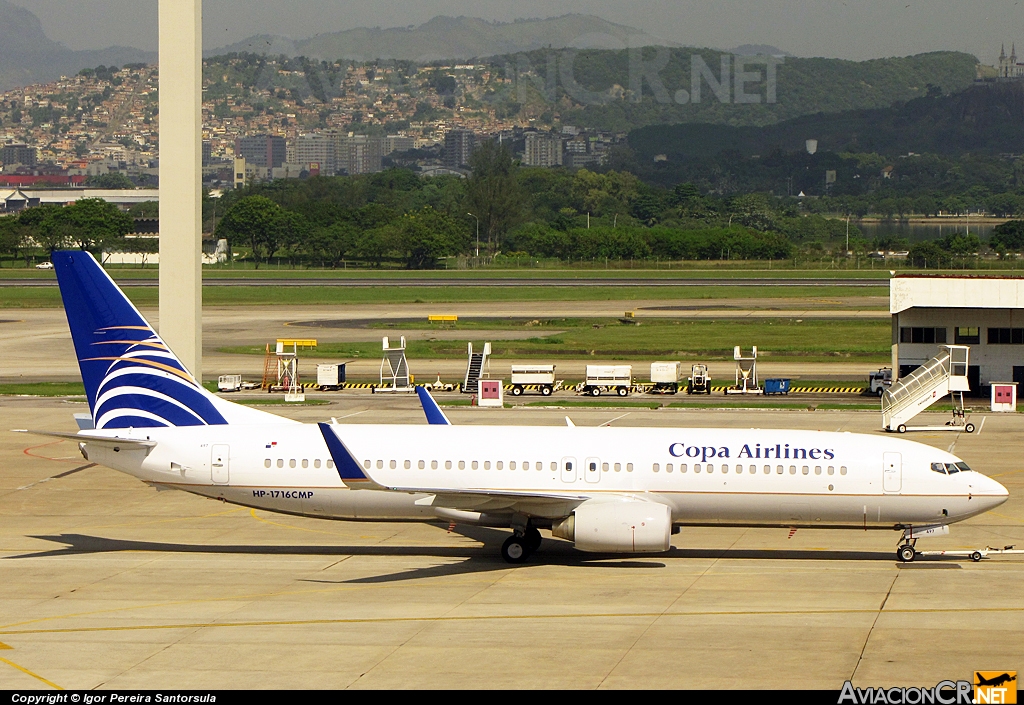 HP1716CMP - Boeing 737-8V3 - Copa Airlines