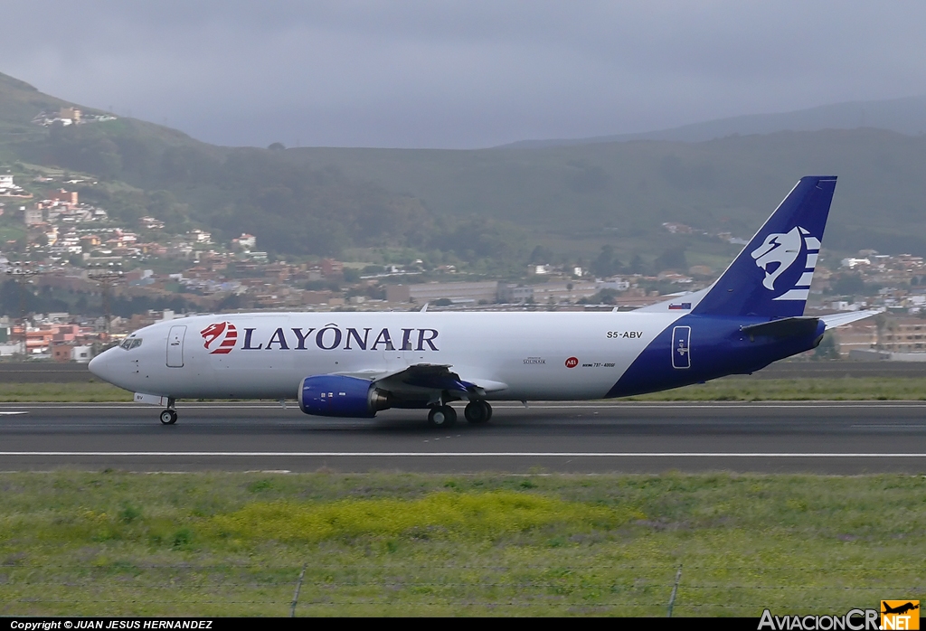 S5-ABV - Boeing 737-4K5(SF) - Layônair (Solinair)
