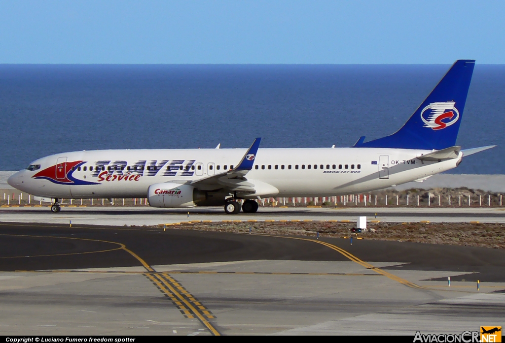 OK-TVM - Boeing 737-8FN - Travel Service