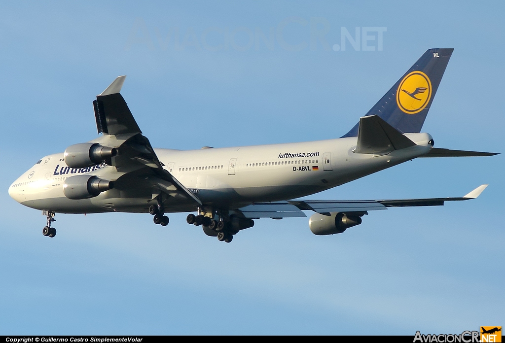 D-ABVL - Boeing 747-430 - Lufthansa