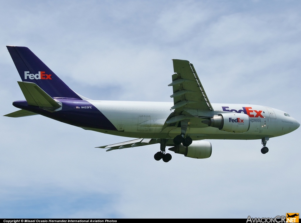 N423FE - Airbus A310-203(F) - FedEx