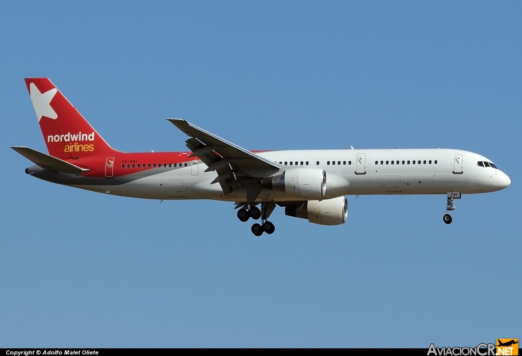 VQ-BBT - Boeing 757-2Q8 - Nordwind Airlines