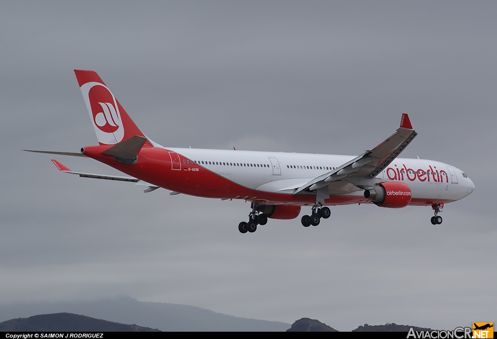 D-AERK - Airbus A330-322 - LTU - Lufttransport-Unternehmen