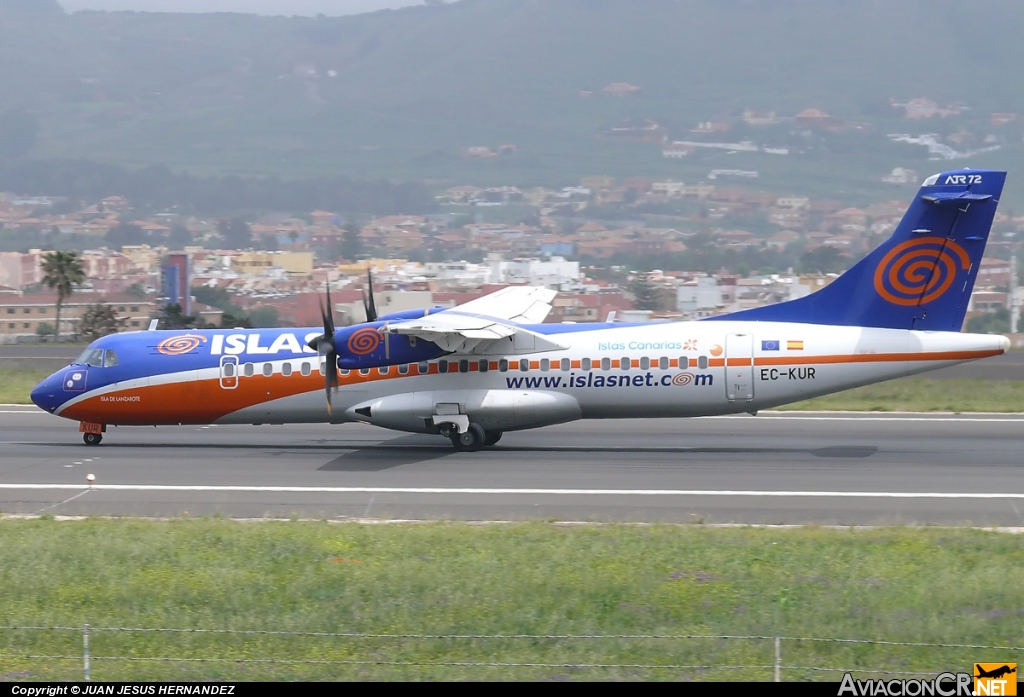 EC-KUR - ATR 72-212A - Islas Airways