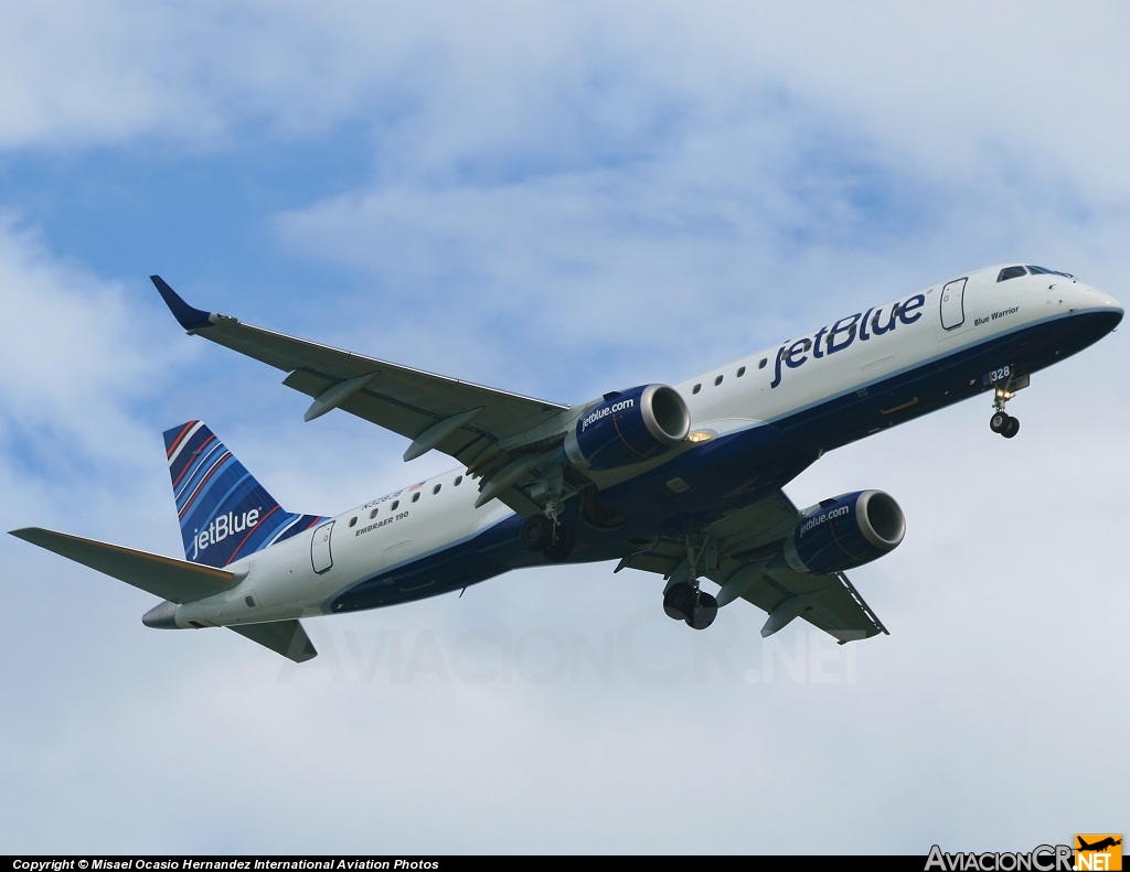 N328JB - Embraer ERJ-190-100AR - Jet Blue