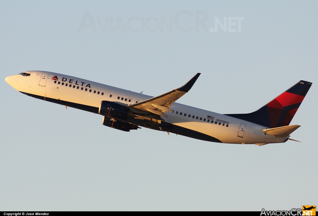 N399DA - Boeing 737-832 - Delta Air Lines