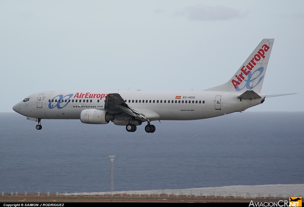 EC-HGQ - Boeing 737-85P - Air Europa