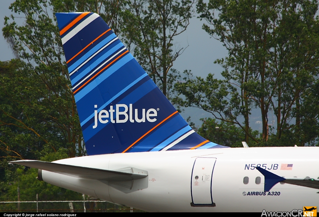 N585JB - Airbus A320-232 - Jet Blue