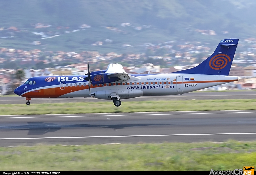 EC-KUR - ATR 72-212A - Islas Airways