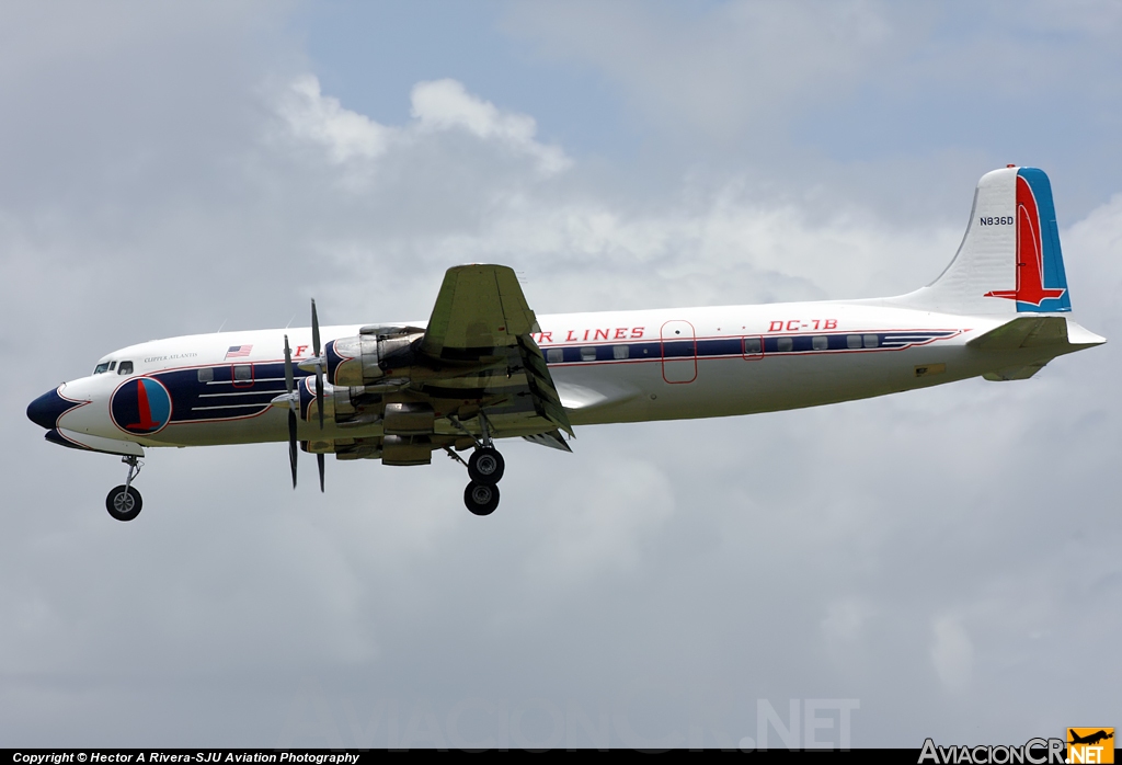 N836D - Douglas DC-7B - Eastern Air Lines (Historical Flight Foundation)