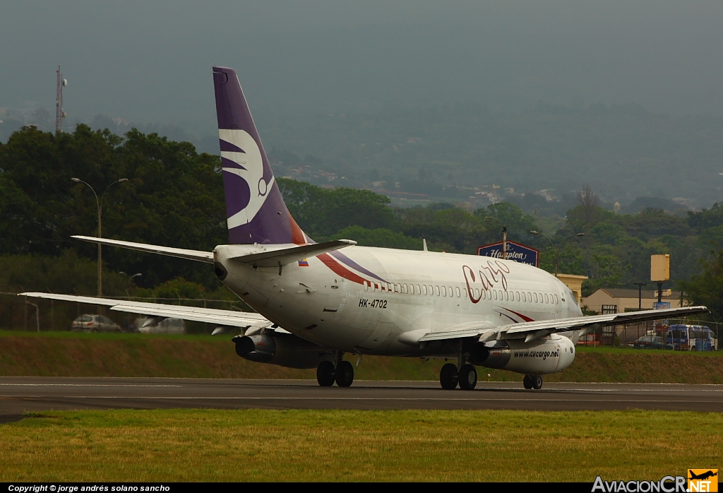 HK-4702 - Boeing 737-290C/Adv - CV Cargo