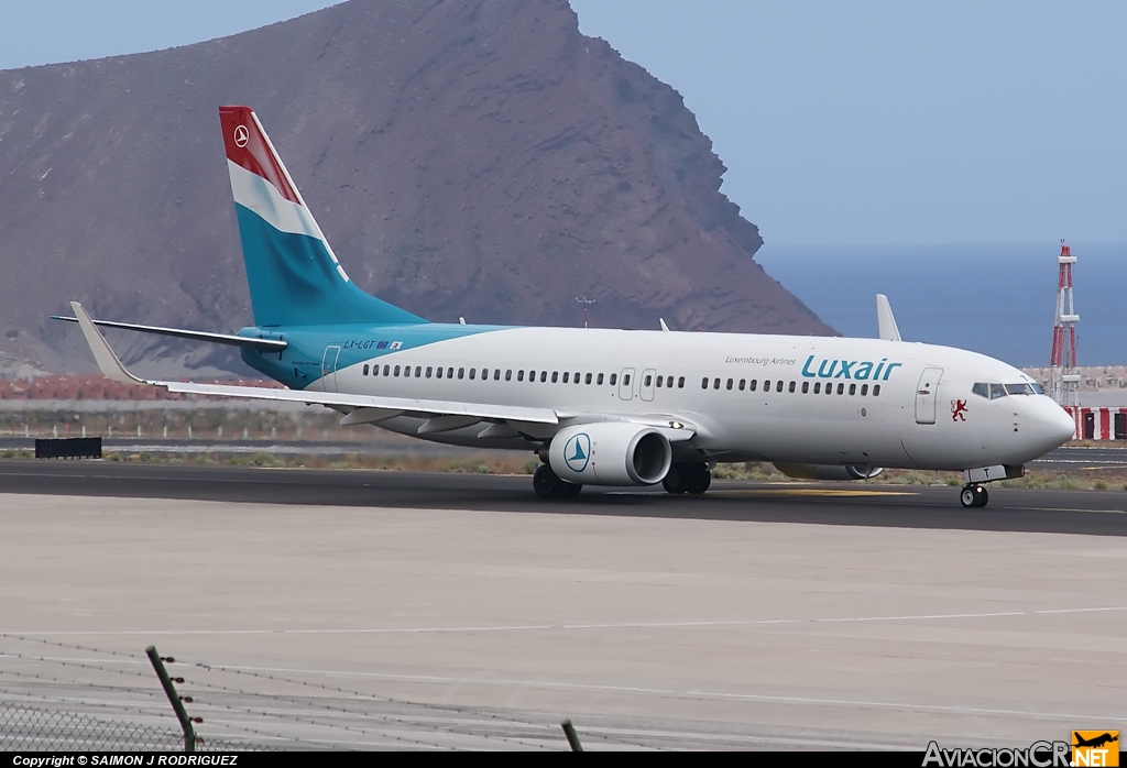 LX-LGT - Boeing 737-8K5 - LUXAIR