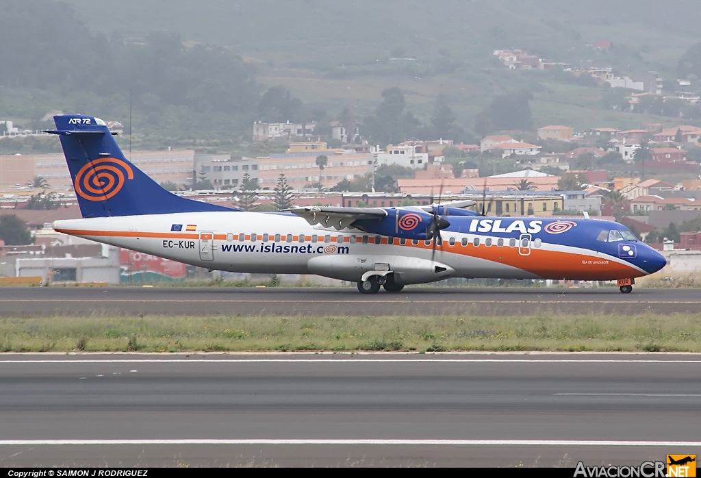 EC-KUR - ATR 72-212A - Islas Airways