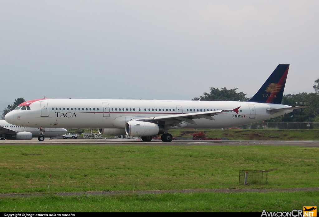 N568TA - Airbus A321-231 - TACA