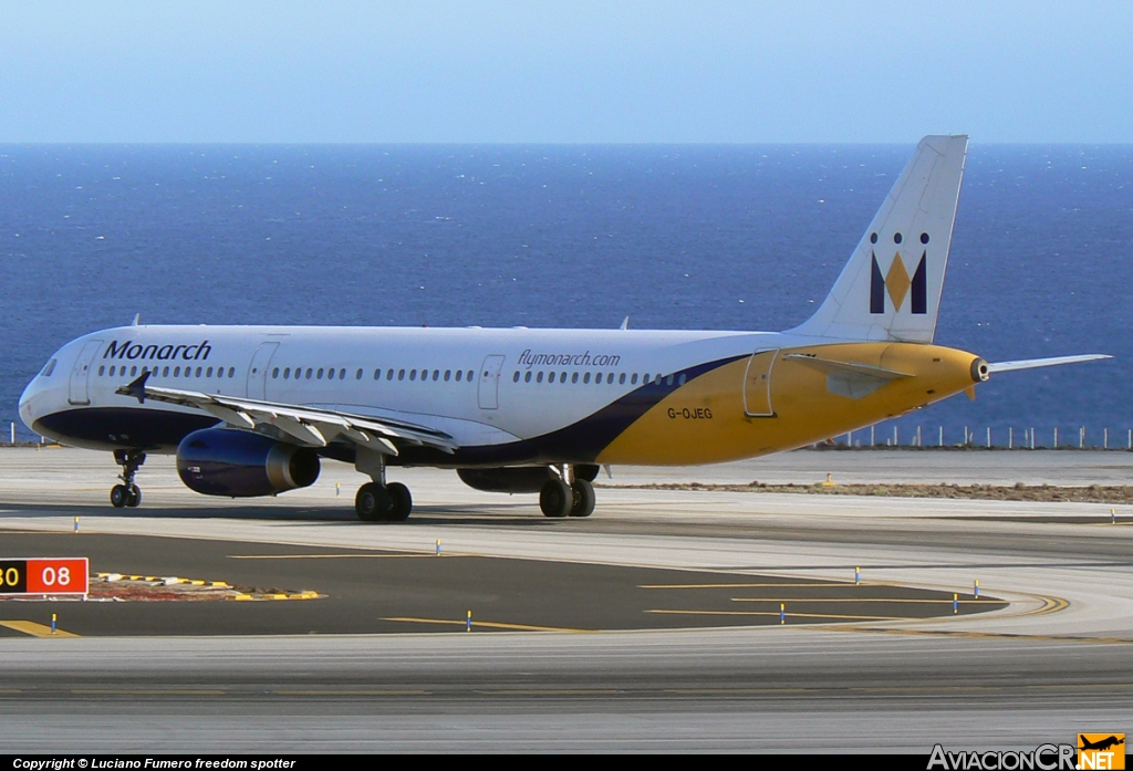 G-OJEG - Airbus A321-231 - Monarch Airlines