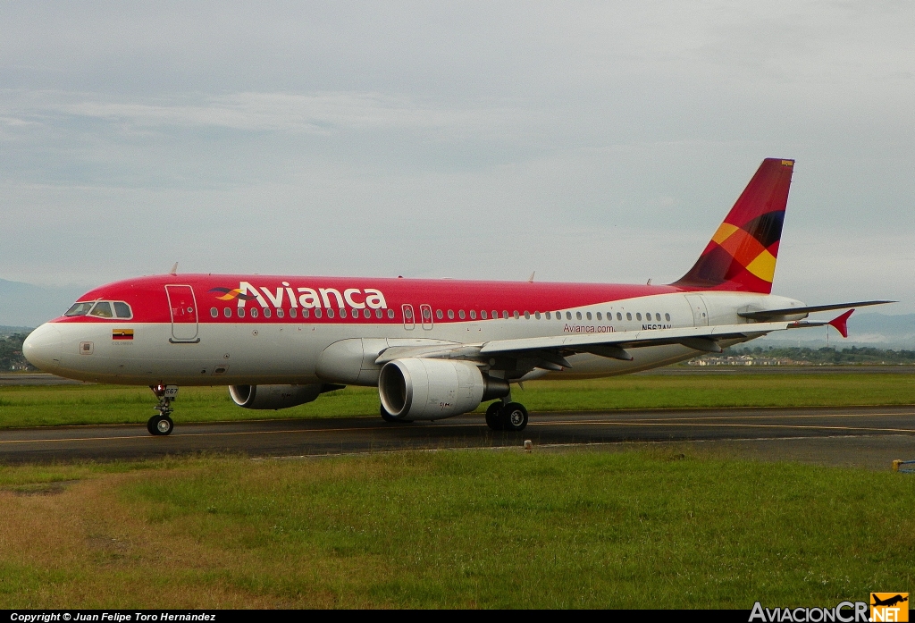 N567AV - Airbus A320-214 - Avianca Colombia