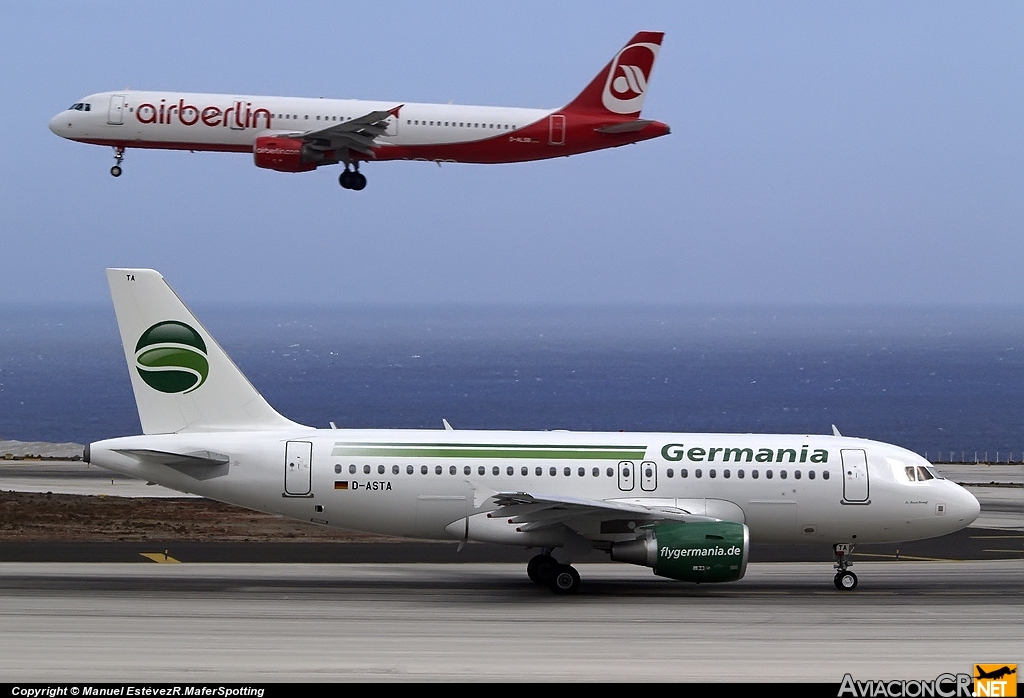 D-ASTA - Airbus A319-112 - Germania