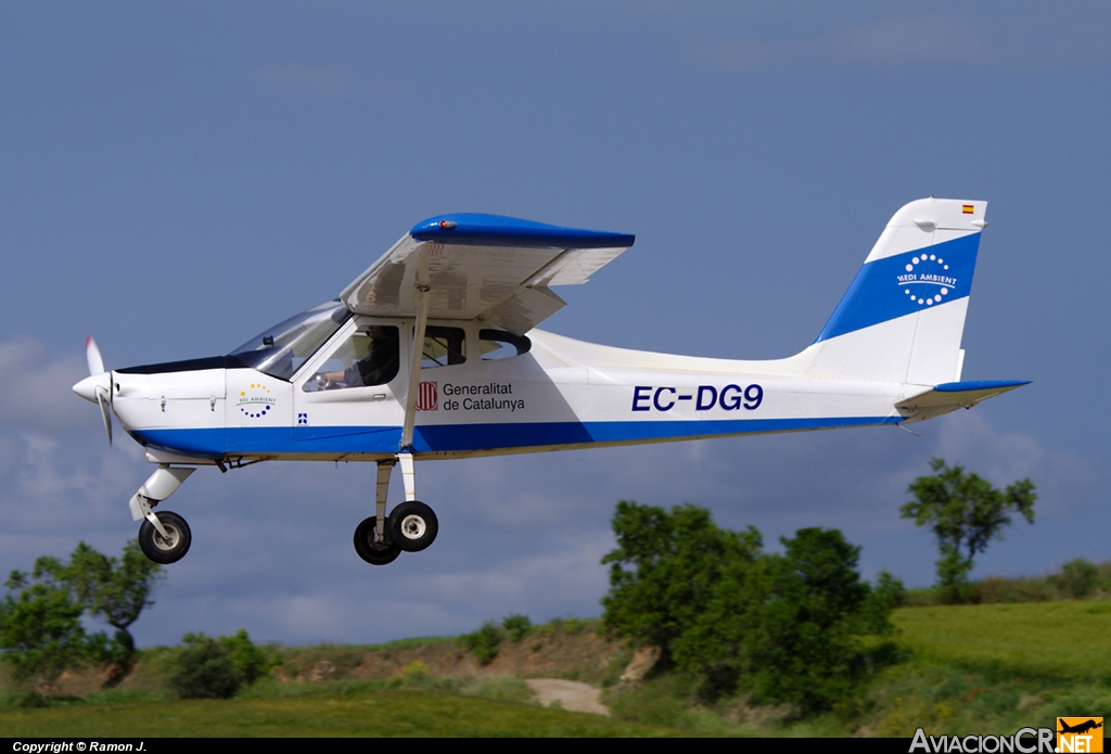 EC-DG9 - Tecnam P92 Echo Super - Generalitat de Catalunya - Medi Ambient