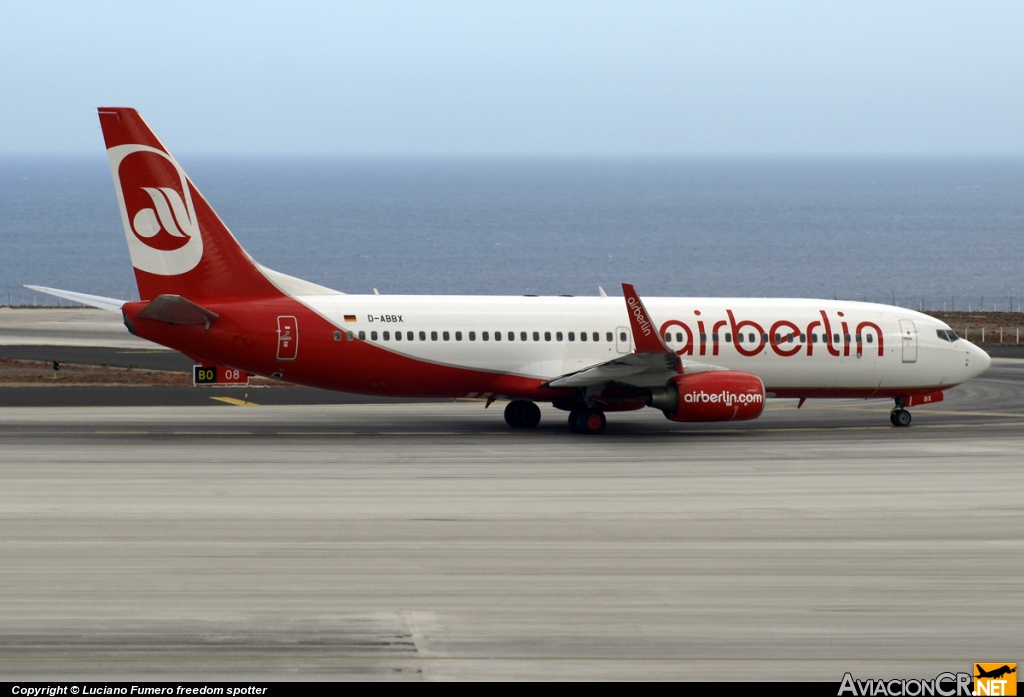 D-ABBX - Boeing 737-808 - Air Berlin
