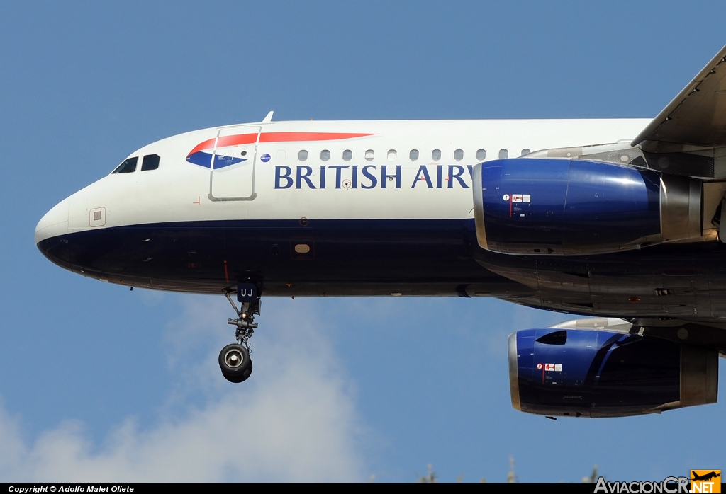 G-EUUJ - Airbus A320-232 - British Airways