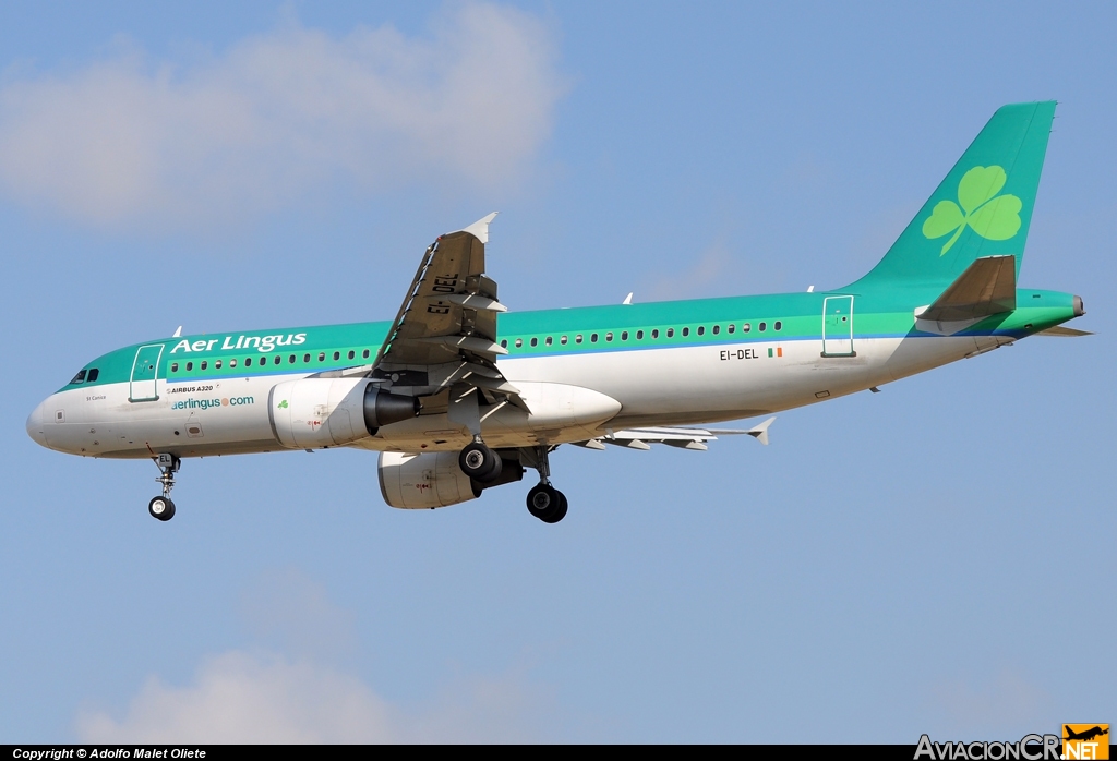 EI-DEL - Airbus A320-214 - Aer Lingus