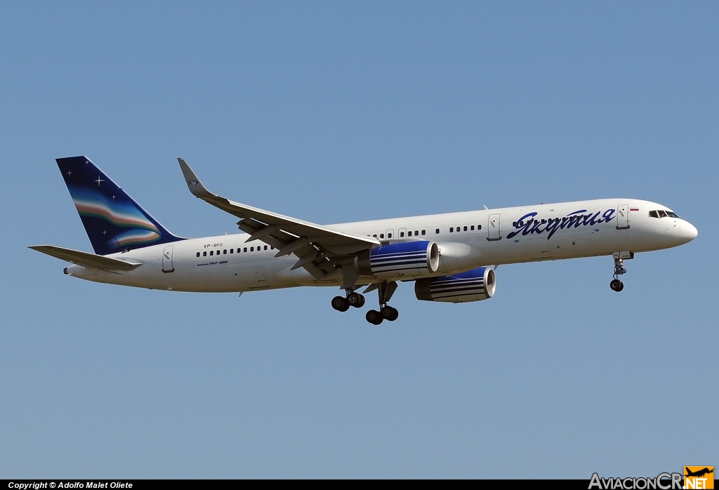 VP-BFG - Boeing 757-256 - Yakutia Airlines
