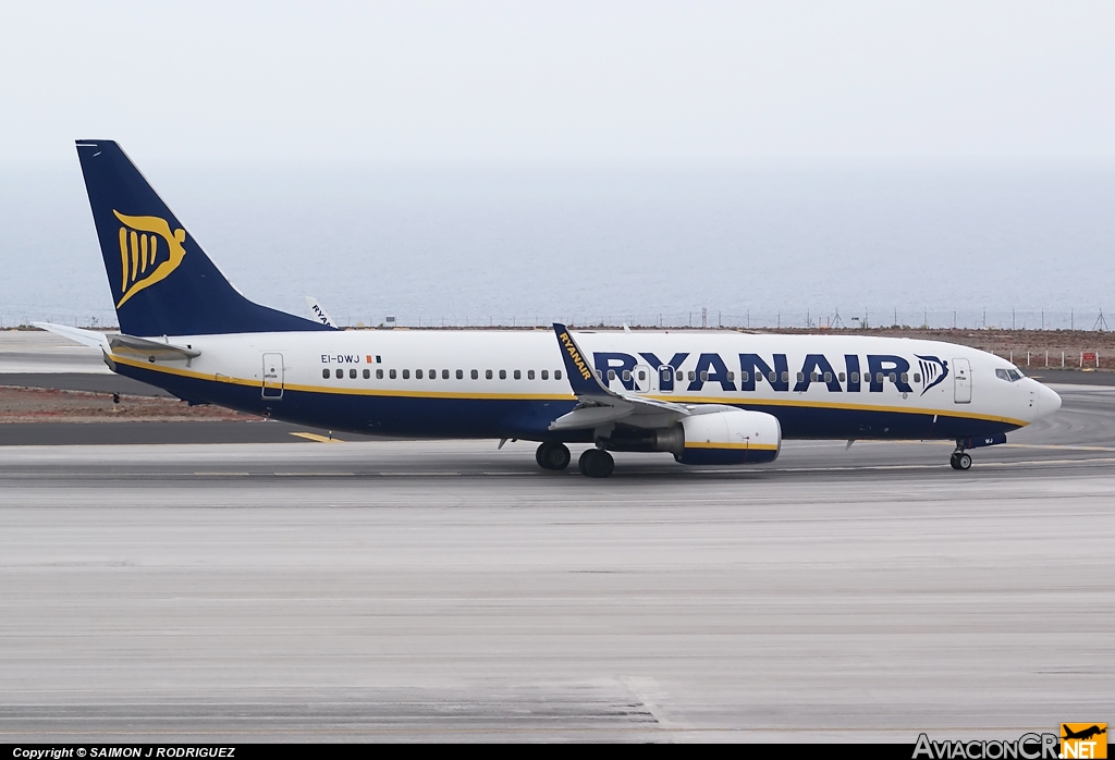 EI-DWJ - Boeing 737-8AS - Ryanair