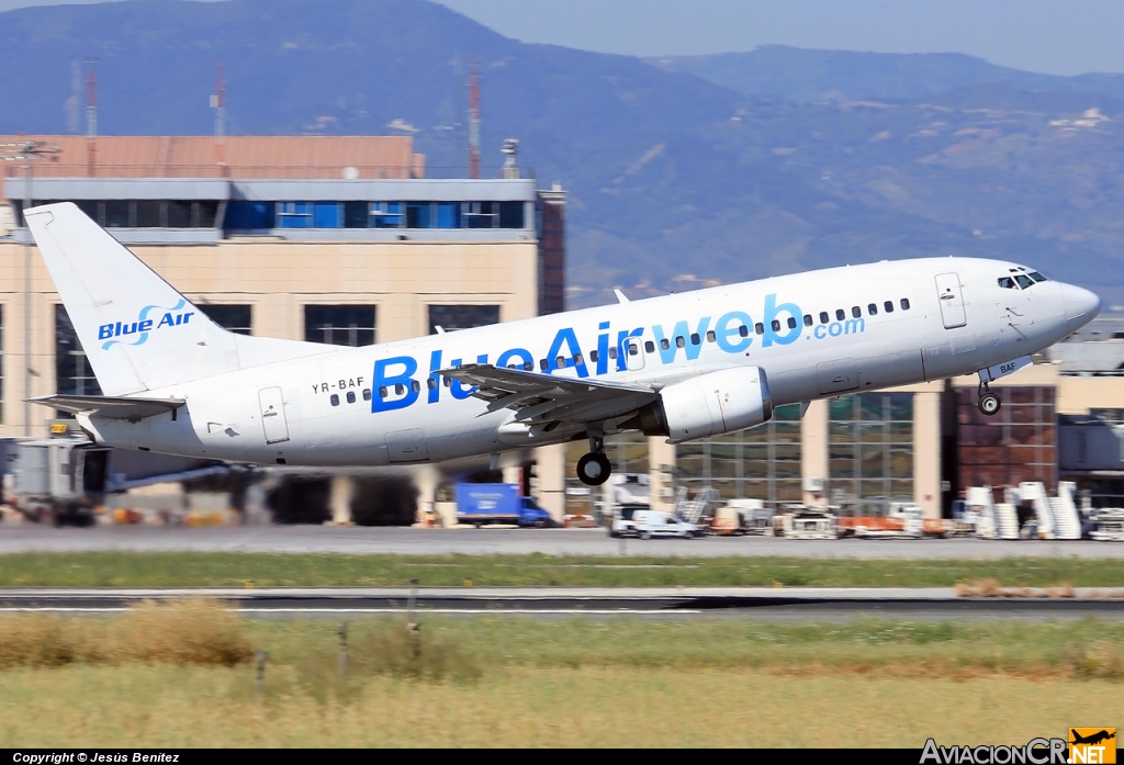 YR-BAF - Boeing 737-322 - Blue Air