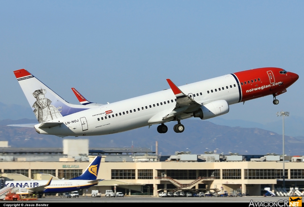 LN-NOJ - Boeing 737-86N - Norwegian Air Shuttle