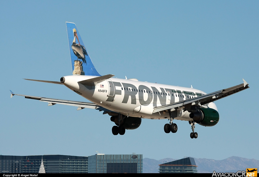 N948FR - Airbus A319-111 - Frontier Airlines