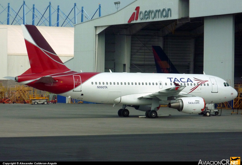 N990TA - Airbus A319-112 - TACA