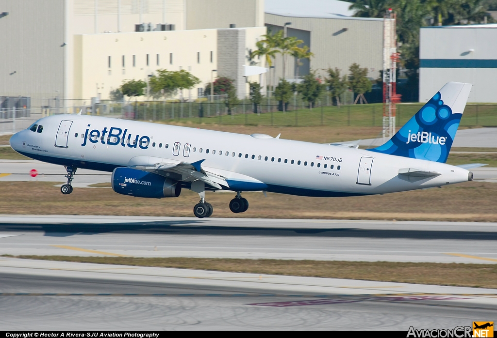 N570JB - Airbus A320-232 - Jet Blue