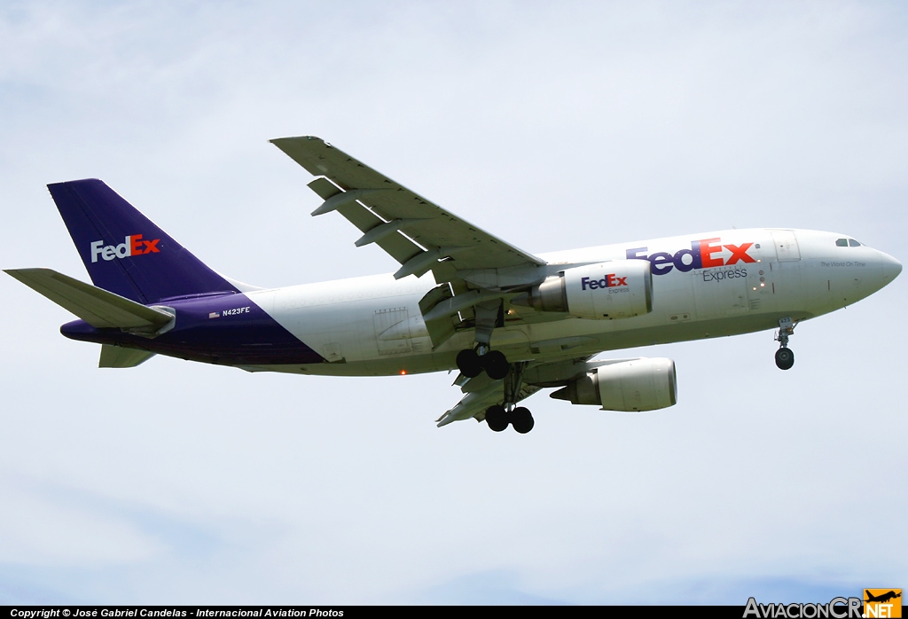 N423FE - Airbus A310-203(F) - FedEx